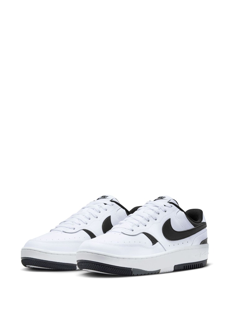 Nike White/Black Gamma Force Trainers - Image 6 of 12