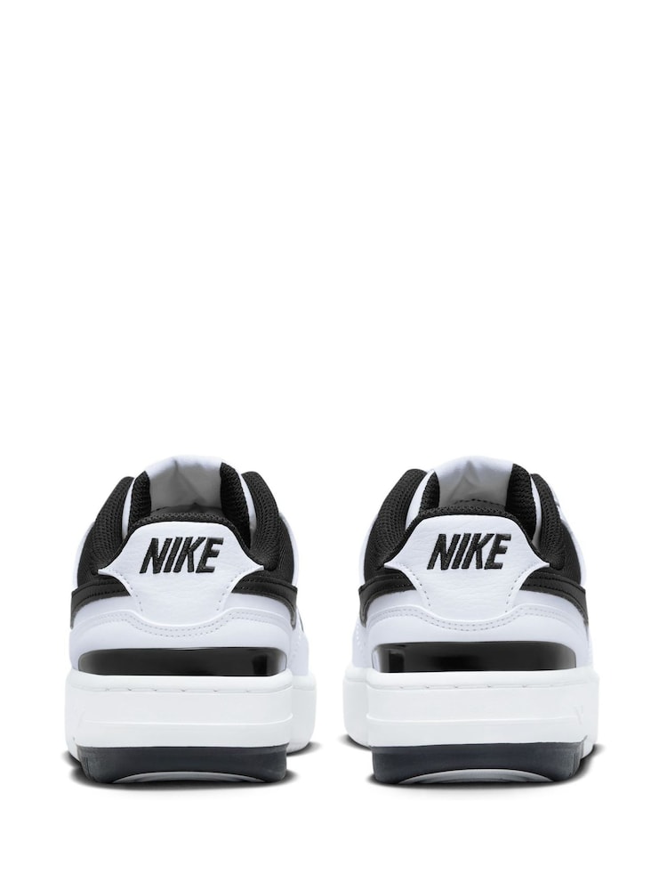 Nike White/Black Gamma Force Trainers - Image 7 of 12