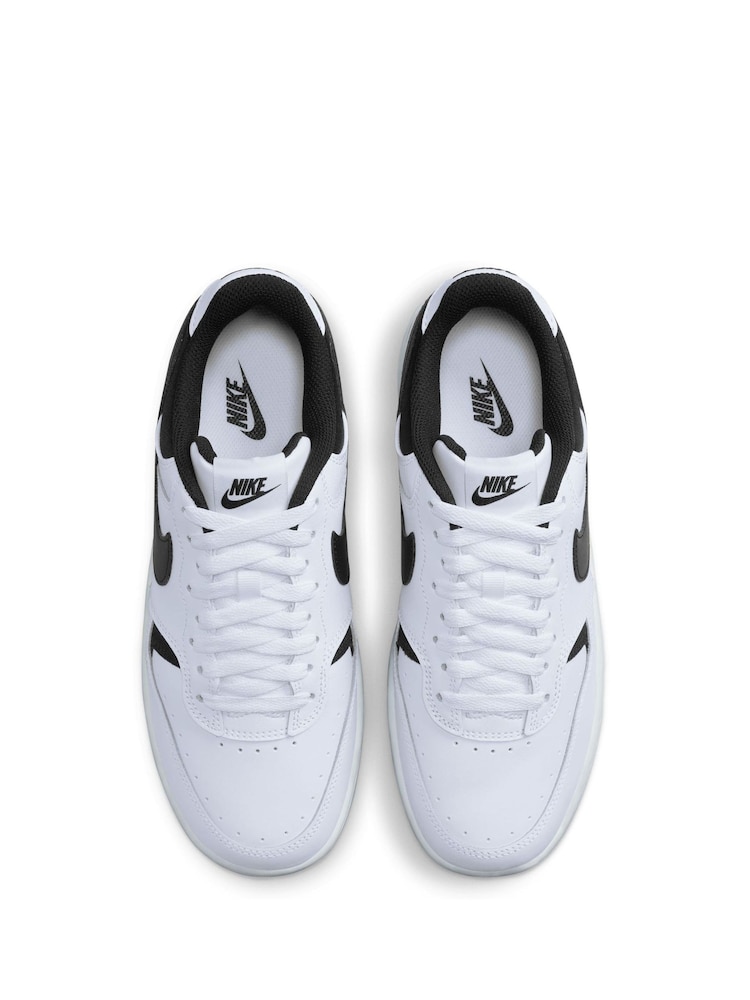 Nike White/Black Gamma Force Trainers - Image 8 of 12