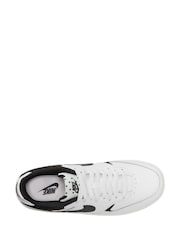 Nike White/Black Gamma Force Trainers - Image 9 of 12
