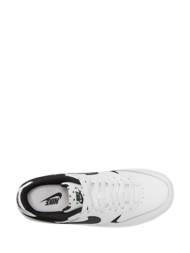 Nike White/Black Gamma Force Trainers - Image 9 of 12