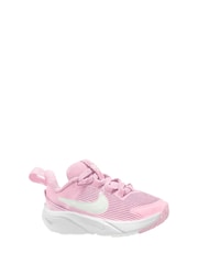 Nike Pale Pink Infant Star Runner 4 Trainers - Image 1 of 4