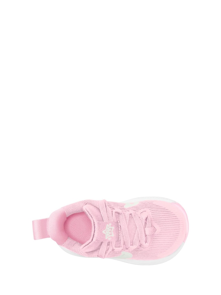 Nike Pale Pink Infant Star Runner 4 Trainers - Image 3 of 4