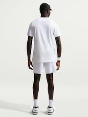 Nike White Court Advantage 8 inch Tennis Shorts - Image 2 of 7