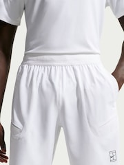 Nike White Court Advantage 8 inch Tennis Shorts - Image 4 of 7