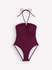 Boden Brown Gather String Swimsuit - Image 5 of 6