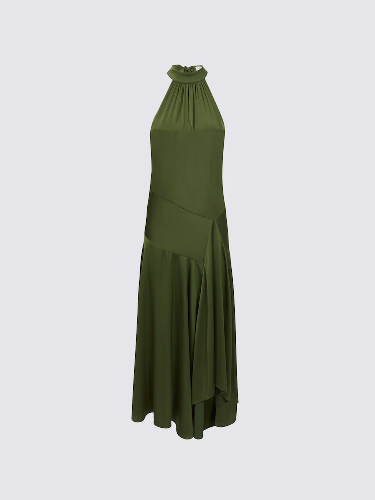 Florere, asymmetrisches Neckholder-Midikleid - Bild 2 von 6