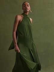 Florere, asymmetrisches Neckholder-Midikleid - Bild 3 von 6