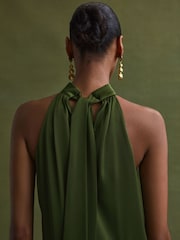 Florere, asymmetrisches Neckholder-Midikleid - Bild 4 von 6