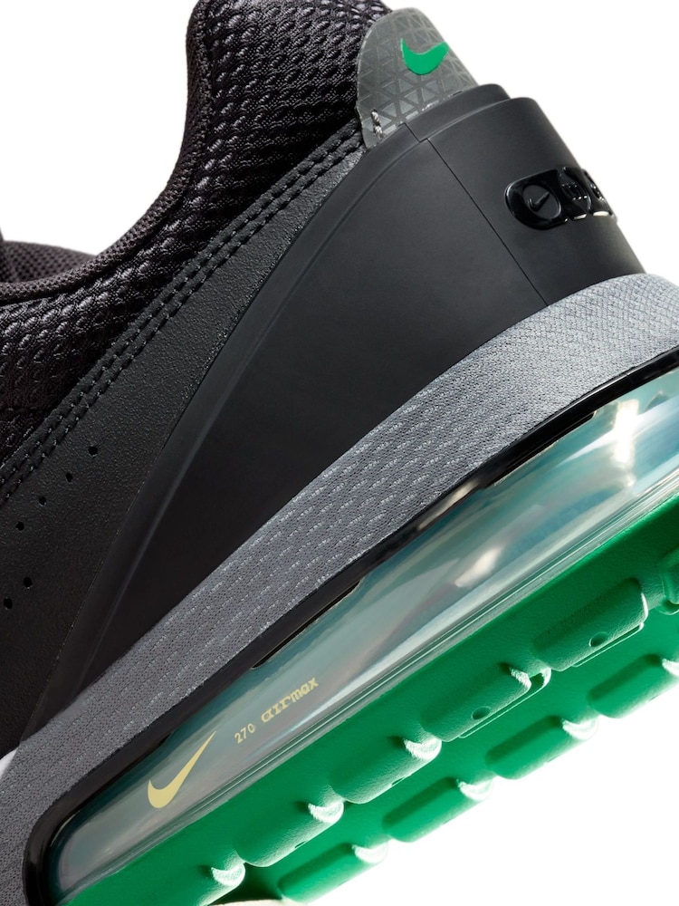 Nike Black/Green Air Max Pulse Trainers - Image 10 of 10