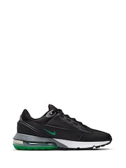 Nike Black/Green Air Max Pulse Trainers - Image 3 of 10