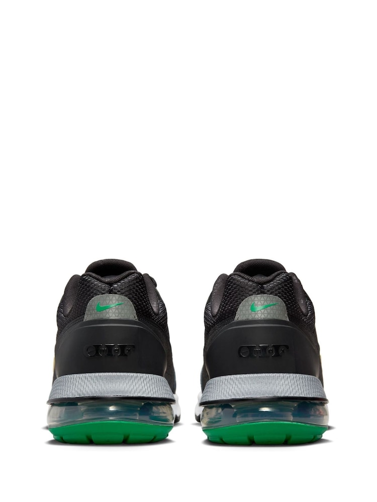 Nike Black/Green Air Max Pulse Trainers - Image 7 of 10