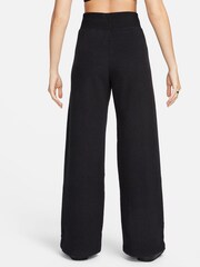 Nike Black Phoenix Plush High-Waisted Wide-Leg Cozy Fleece Joggers - Image 2 of 6