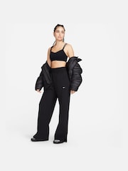 Nike Black Phoenix Plush High-Waisted Wide-Leg Cozy Fleece Joggers - Image 6 of 6