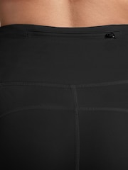 Nike Black Swoosh Fast Mid-Rise 7/8 Running Leggings - Image 7 of 9