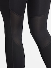 Nike Black Swoosh Fast Mid-Rise 7/8 Running Leggings - Image 9 of 9