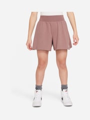 Nike Brown Jersey Shorts - Image 1 of 5