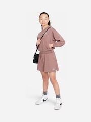 Nike Brown Jersey Shorts - Image 4 of 5