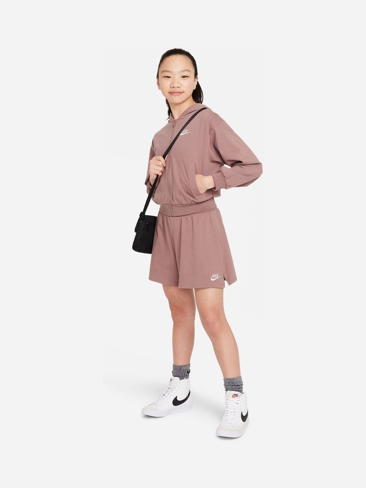 Nike Brown Jersey Shorts - Image 4 of 5