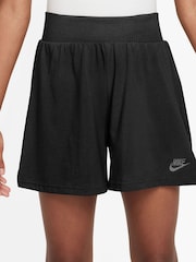 Nike Black 100% Cotton Jersey Shorts - Image 11 of 13