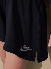 Nike Black 100% Cotton Jersey Shorts - Image 4 of 10