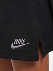 Nike Black 100% Cotton Jersey Shorts - Image 9 of 10