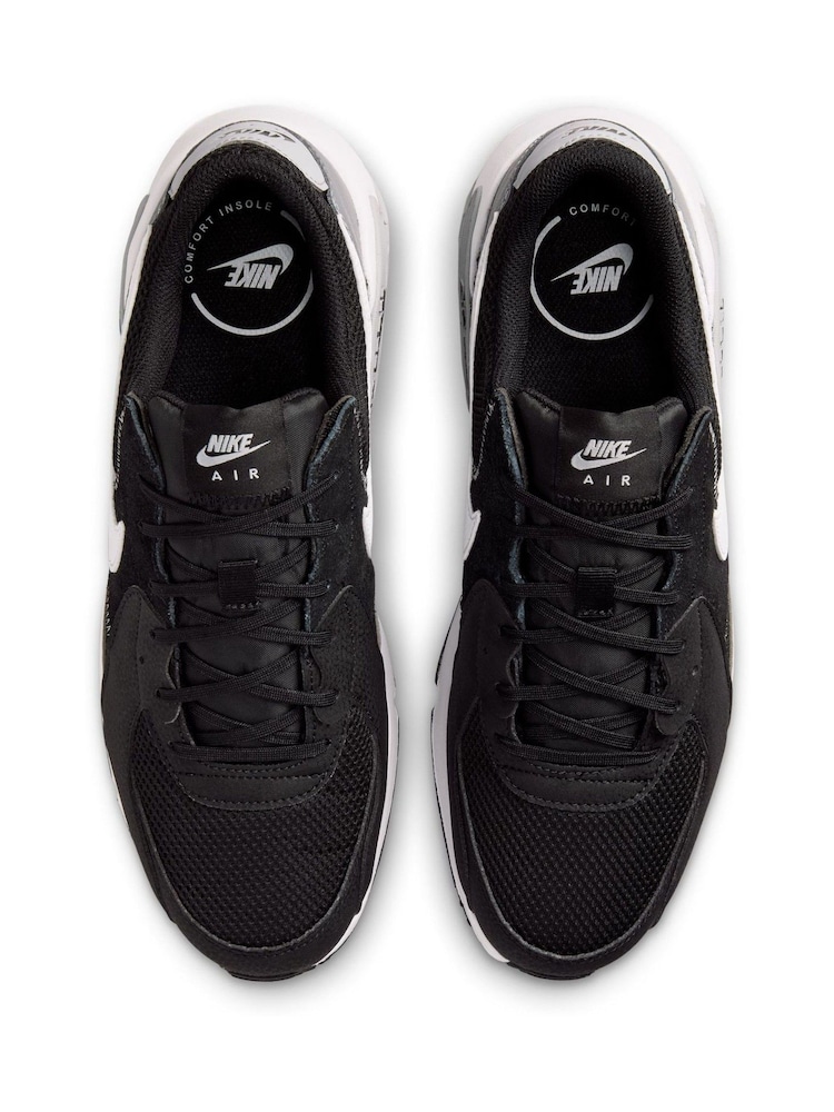 Nike Black/White Air Max Excee Trainers - Image 11 of 11