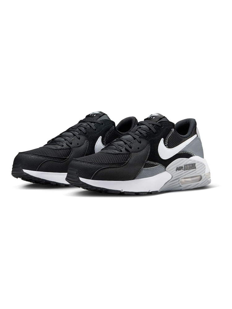 Nike Black/White Air Max Excee Trainers - Image 2 of 11