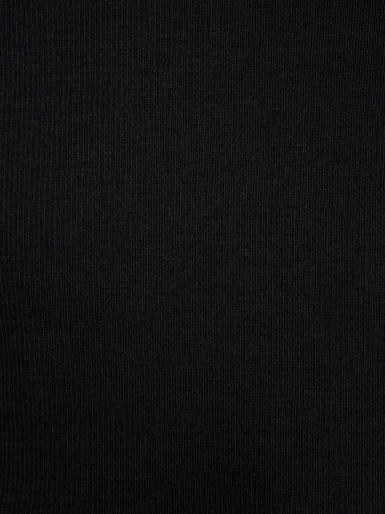 Nike Black Chill Knits Mini-Ribbed Long-Sleeve Top - Image 7 of 7