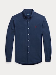 Polo Ralph Lauren Blue Featherweight Mesh Shirt - Image 5 of 5