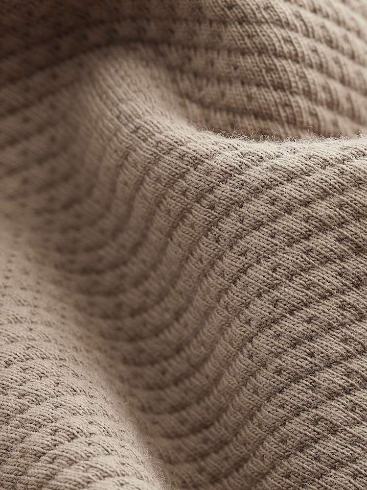 Stone Premium Texture Jersey Shacket - Image 5 of 5 Stone Premium Texture Jersey Shacket - Image 5 of 5