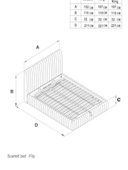 Soft Velvet Light Grey Scarlett Upholstered Ottoman Storage Bed Frame - Image 4 of 9
