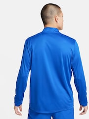 Ярко-синий - Топ для бега с короткой молнией Nike Dri-FIT Pacer - Изображение 2 из 7
