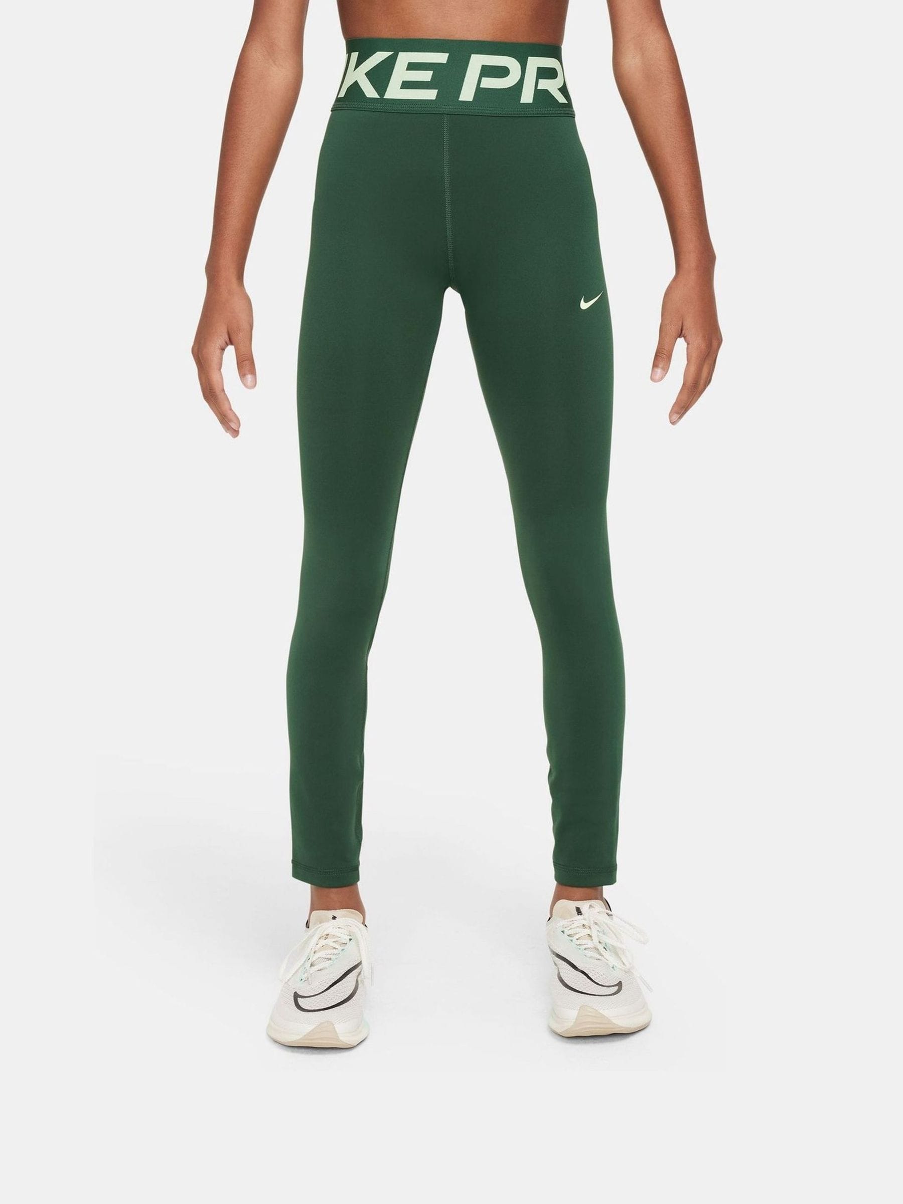 Buy Nike Green Pro Dri FIT Leggings from Next Luxembourg