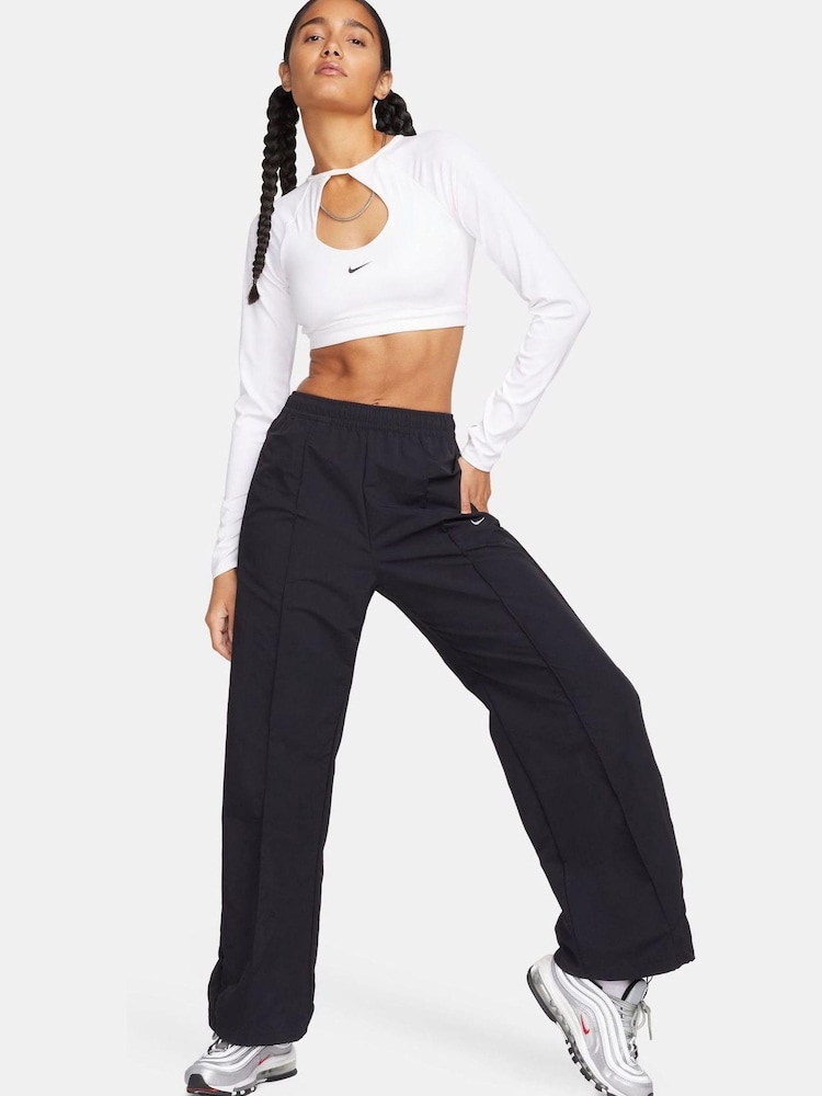 Nike Black Trend Woven Mid-Rise Joggers - Image 7 of 7