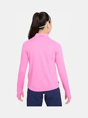 Nike Pink Pro Dri-Fit Half Zip Top - Image 2 of 5