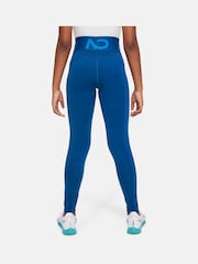 Nike Blue Pro Dri-FIT Leggings - Image 2 of 5