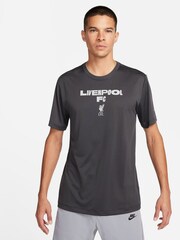 Nike Black Liverpool FC Legend T-Shirt - Image 1 of 8