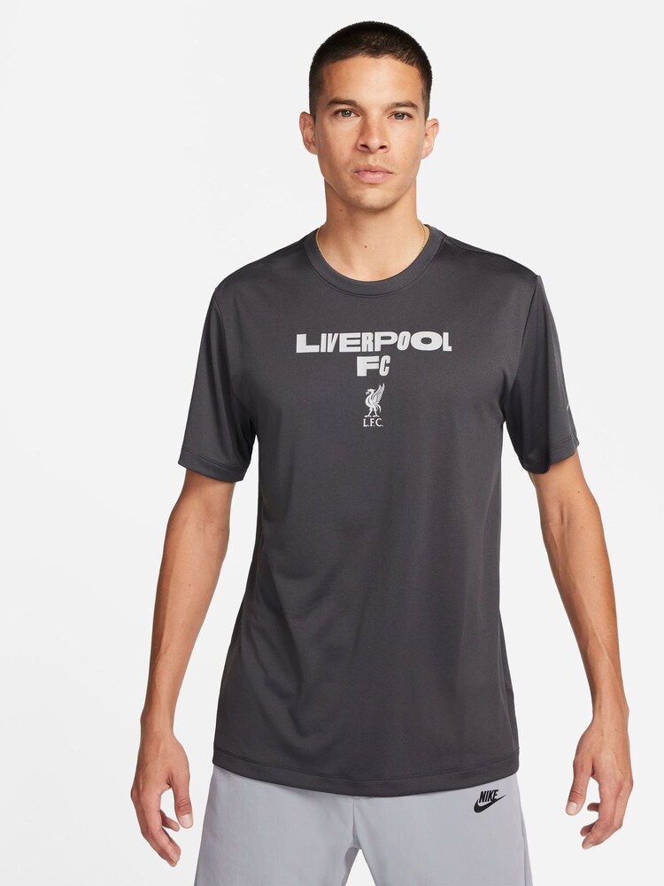 Nike Black Liverpool FC Legend T-Shirt - Image 1 of 8