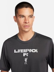 Nike Black Liverpool FC Legend T-Shirt - Image 3 of 8