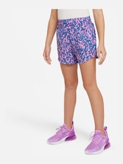 Синий/розовый - Шорты с завышенной талией Nike One - Image 1 of 6