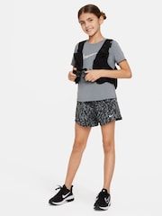 Nike Black/Grey Print One Woven High Rise Shorts - Image 5 of 7