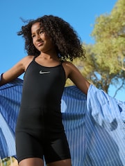 Nike Black Dri-FIT One Unitard Bodysuit Jumpsuit - Image 1 of 10