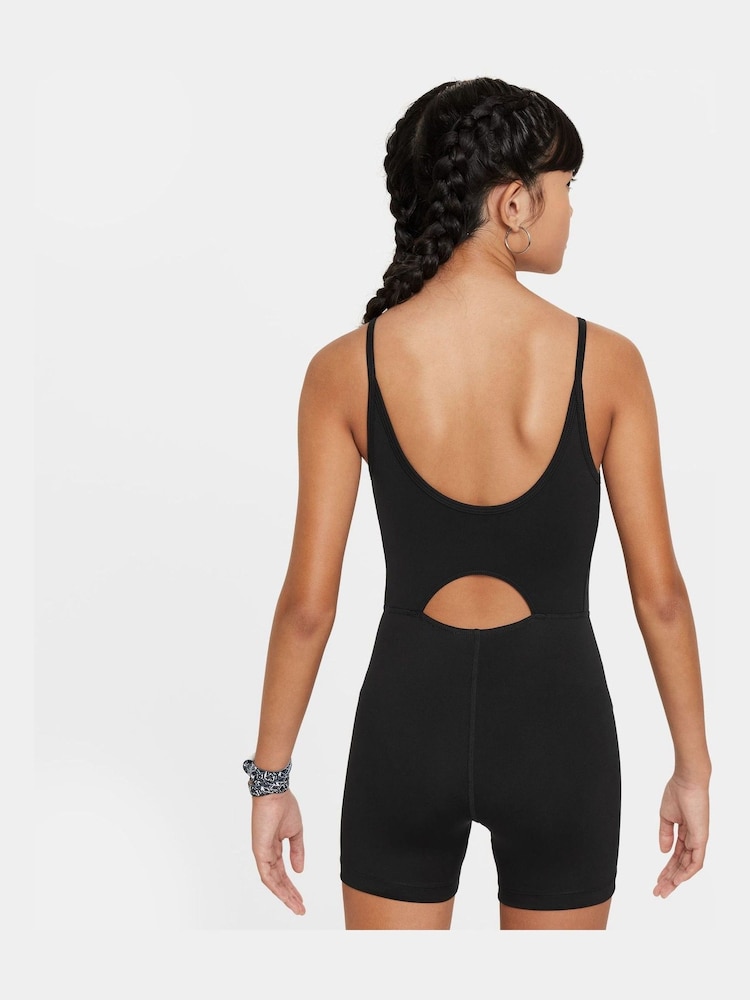 Nike Black Dri-FIT One Unitard Bodysuit Jumpsuit - Image 6 of 10
