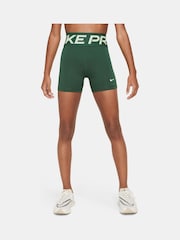 Зеленый - Nike Pro Dri-FIT 3 Inch Super High Waist Shorts - Изображение 1 из 6