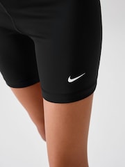 Nike Black Pro Dri-FIT 3 Inch Super High Waist Shorts - Image 9 of 9
