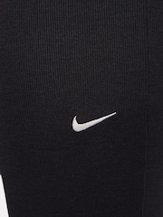 Nike Black Chill Knit Mini-Rib Flared Leggings - Image 5 of 6