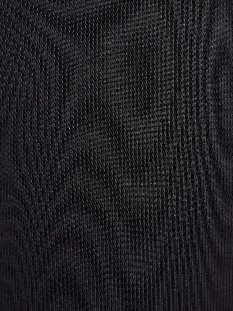 Nike Black Chill Knit Mini-Rib Flared Leggings - Image 6 of 6