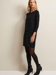 Phase Eight Black Sparkly Boots - Image 7 of 7