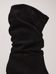 Phase Eight Black Suede Boots - Image 6 of 7